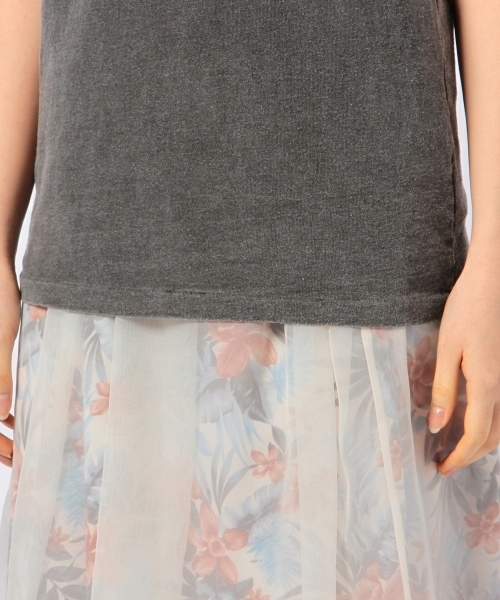 Another Edition（アナザーエディション）の「Mixta USAPRT T（Tシャツ/カットソー・レディース・オフホワイト/ブラック・フリー）」の12枚目の写真