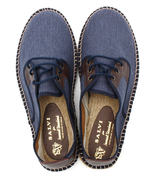 JOURNAL STANDARD（ジャーナルスタンダード）の「SALVI FOR JOURNAL STANDARD / サルヴィ: スペシャル外羽根シューズ ##（モカシン/デッキシューズ・メンズ・ホワイト/ベージュ/オリーブ/ネイビー/A/ブラック/グレー・40/42/41）」の10枚目の写真