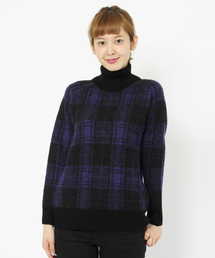SILAS | PLAID TURTLE KNIT(ニット/セーター)