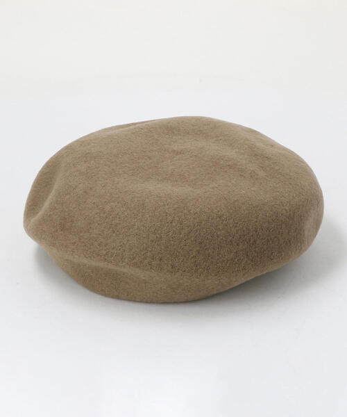 BEAUTY&YOUTH UNITED ARROWS（ビューティーアンドユースユナイテッドアローズ）の「BY シンプルフラットベレー帽 ο（ハンチング/ベレー帽・レディース・ブラック/ピンク/ベージュ/ダークグレー・FREE）」の3枚目の写真