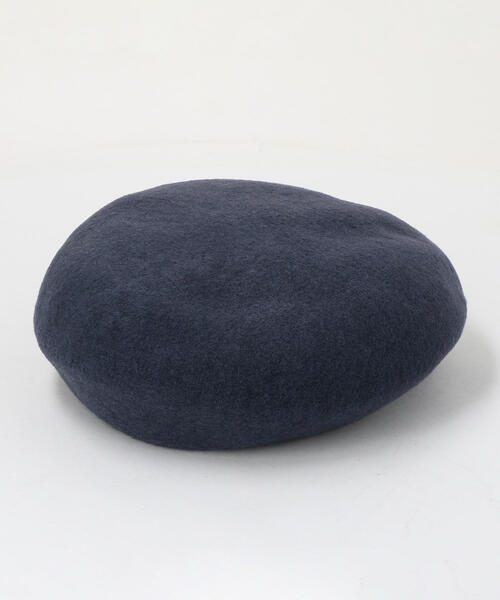 BEAUTY&YOUTH UNITED ARROWS（ビューティーアンドユースユナイテッドアローズ）の「BY シンプルフラットベレー帽 ο（ハンチング/ベレー帽・レディース・ブラック/ピンク/ベージュ/ダークグレー・FREE）」の2枚目の写真