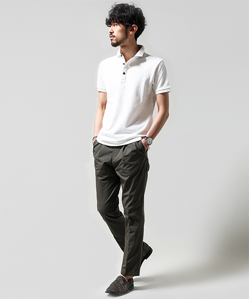 NANO universe（ナノユニバース）の「2タックチノ（チノパンツ・メンズ・ブラウン/ネイビー/ベージュ・LARGE/SMALL/X-LARGE/MEDIUM）」の21枚目の写真