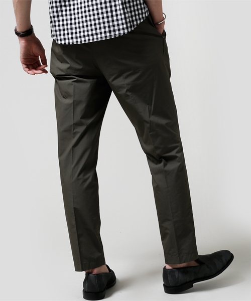 NANO universe（ナノユニバース）の「2タックチノ（チノパンツ・メンズ・ブラウン/ネイビー/ベージュ・LARGE/SMALL/X-LARGE/MEDIUM）」の12枚目の写真