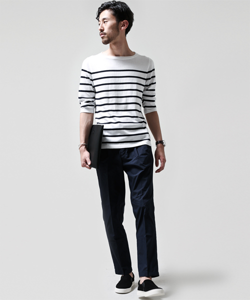 NANO universe（ナノユニバース）の「2タックチノ（チノパンツ・メンズ・ブラウン/ネイビー/ベージュ・LARGE/SMALL/X-LARGE/MEDIUM）」の18枚目の写真