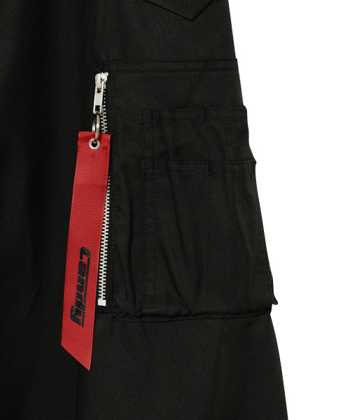 Candy Stripper（キャンディストリッパー）の「ZIP CARGO スカート（スカート・レディース・ブラック/ベージュ/パープル・1/2）」の6枚目の写真