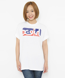 X-girl | AMERICAN MILLS S/S BIG TEE FOR TOWER RECORD(Tシャツ/カットソー)