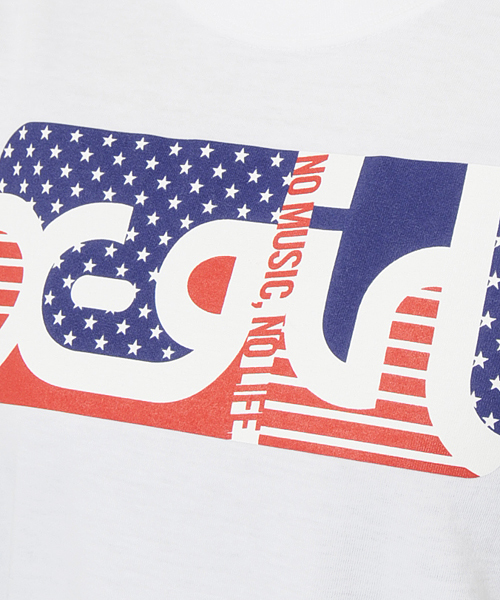 X-girl（エックスガール）の「AMERICAN MILLS S/S BIG TEE FOR TOWER RECORD（Tシャツ/カットソー・レディース・ホワイト・ONE SIZE）」の2枚目の写真