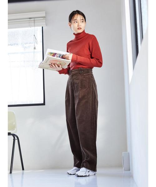 AMERICAN HOLIC(アメリカンホリック)の「10col. リブタートルネックプルオーバー *(ニット/セーター・レディース・ブラック/ブラウン/グリーン/ホワイト系その他/その他7/ブラック系その他4/グレー系その他2/ブルー系その他2/イエロー系その他2/テラコッタ・M/L)」の22枚目の写真