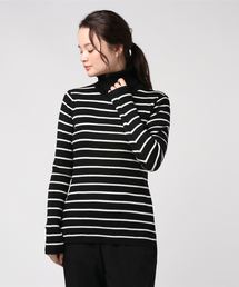 AMERICAN HOLIC | 10col. リブタートルネックプルオーバー　＊(ニット/セーター)