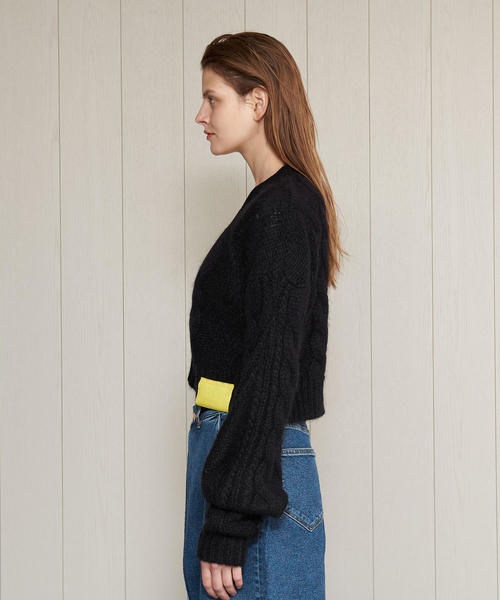 AALTO クロップドカーディガン AALTO クロップドカーディガン