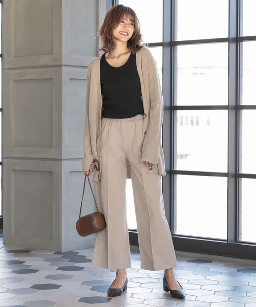 KOBE LETTUCE（コウベレタス）の「筒形ポシェットミニショルダーバッグ（ショルダーバッグ・レディース・グリーン/ブラック/アイボリー/キャメル/ピンク・FREE）」の9枚目の写真