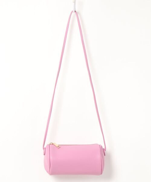 KOBE LETTUCE（コウベレタス）の「筒形ポシェットミニショルダーバッグ（ショルダーバッグ・レディース・グリーン/ブラック/アイボリー/キャメル/ピンク・FREE）」の20枚目の写真