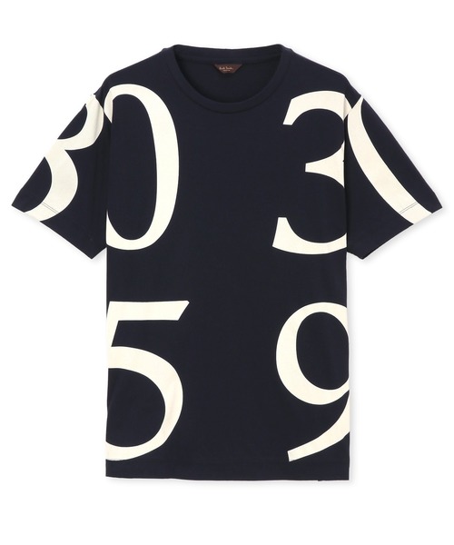 Paul Smith COLLECTION�i�|�[���X�~�X�R���N�V�����j�́u�v�����e�b�h �i���o�[�Y �v�����gT�V���c�y104321 299Z�z�iT�V���c/�J�b�g�\�[�j�v�b�l�C�r�[