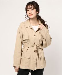 【完売品】ROBE ローブ ジャケット フロントホックVカラージャケット《セットアップ着用可