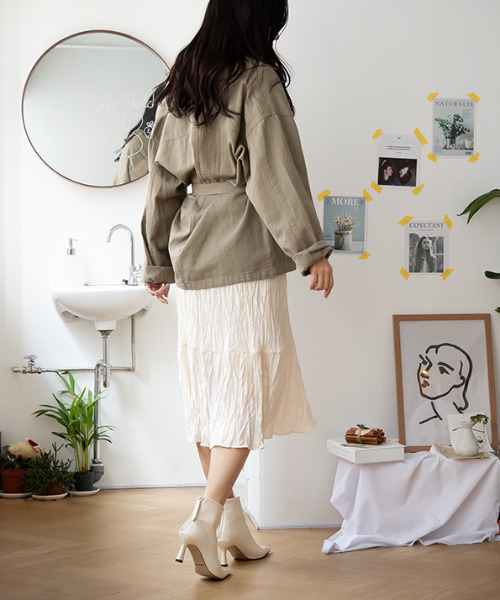 MODE ROBE(モードローブ)の「CPOジャケット(その他アウター・レディース・アイボリー/ベージュ/カーキ・FREE)」の16枚目の写真