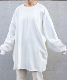 Riberry | バックスリット入りBIGプルオーバー(Tシャツ/カットソー)