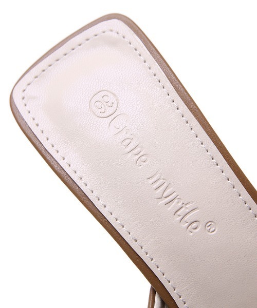 Futier land(フューティアランド)の「フロントギャザーミュール(サンダル・レディース・ブラック/ブラウン/イエロー・36/37/38/39/40)」の11枚目の写真