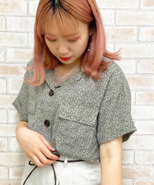 apres jour(アプレジュール)の「アソート開襟ブラウス【ZOZOTOWN限定アイテム】(シャツ/ブラウス・レディース・ホワイト系その他/ミント/ライトベージュ/ベージュ/ホワイト/その他・フリー)」の6枚目の写真