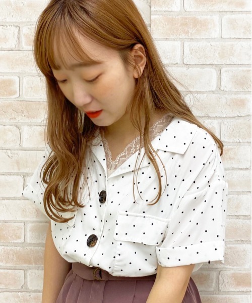 apres jour(アプレジュール)の「アソート開襟ブラウス【ZOZOTOWN限定アイテム】(シャツ/ブラウス・レディース・ホワイト系その他/ミント/ライトベージュ/ベージュ/ホワイト/その他・フリー)」の15枚目の写真