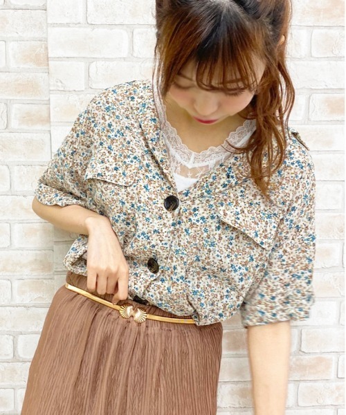 apres jour(アプレジュール)の「アソート開襟ブラウス【ZOZOTOWN限定アイテム】(シャツ/ブラウス・レディース・ホワイト系その他/ミント/ライトベージュ/ベージュ/ホワイト/その他・フリー)」の19枚目の写真