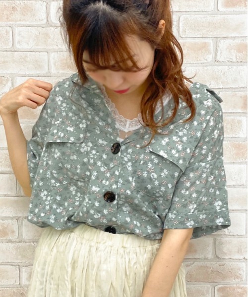 apres jour(アプレジュール)の「アソート開襟ブラウス【ZOZOTOWN限定アイテム】(シャツ/ブラウス・レディース・ホワイト系その他/ミント/ライトベージュ/ベージュ/ホワイト/その他・フリー)」の8枚目の写真