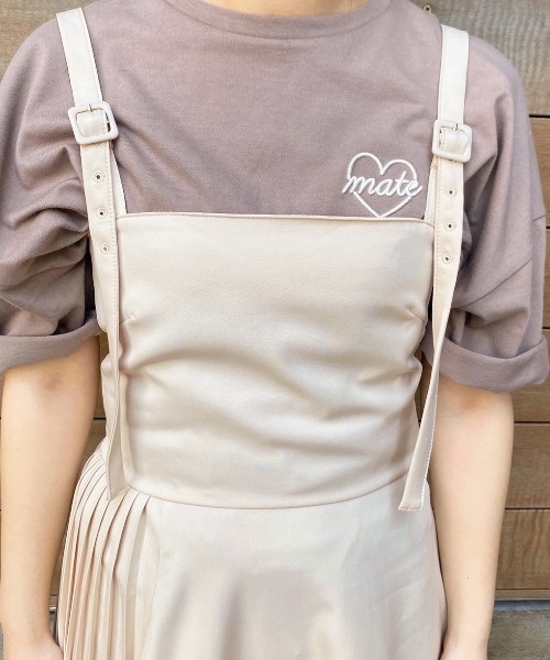 apres jour（アプレジュール）の「プリーツデザインキャミワンピース【ZOZOTOWN限定アイテム】（ワンピース・レディース・アイボリー/その他/モカ・フリー）」の20枚目の写真