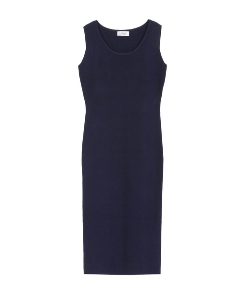 Julia Boutique（ジュリアブティック）の「バックスリットノースリーブニットワンピース/510703（ワンピース・レディース・パープル/ブラック/ネイビー/ベージュ/モカ/ブルー・ONE）」の21枚目の写真