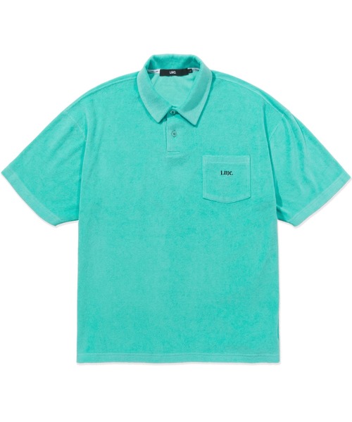 LMCの「【LMC】LMC OLDE OG TERRY POLO SHIRT / オールド テリー ポロシャツ(ポロシャツ・メンズ・ピンク/ミント・1/2/LARGE/MEDIUM)」の1枚目の写真