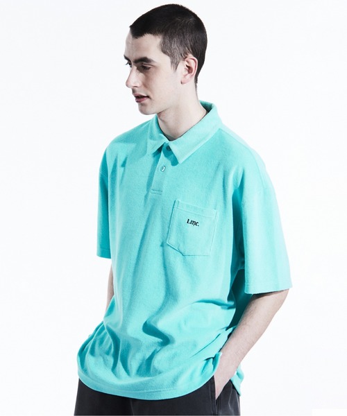 LMCの「【LMC】LMC OLDE OG TERRY POLO SHIRT / オールド テリー ポロシャツ(ポロシャツ・メンズ・ピンク/ミント・1/2/LARGE/MEDIUM)」の3枚目の写真