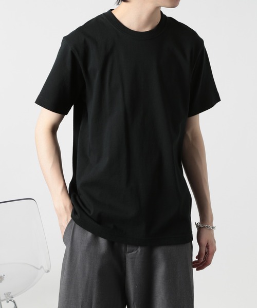 United Athle(ユナイテッドアスレ)の「1枚でも透けない!【United Athle】7.1オンス スーパーヘビーウェイトTシャツ 半袖無地T 厚手 4252(Tシャツ/カットソー・メンズ・ホワイト/ブラック/グレー/ネイビー/ライトオリーブ/スミクロ/キャメル・M/L/XL/S)」の2枚目の写真