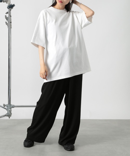 United Athle(ユナイテッドアスレ)の「1枚でも透けない!【United Athle】7.1オンス スーパーヘビーウェイトTシャツ 半袖無地T 厚手 4252(Tシャツ/カットソー・メンズ・ホワイト/ブラック/グレー/ネイビー/ライトオリーブ/スミクロ/キャメル・M/L/XL/S)」の14枚目の写真