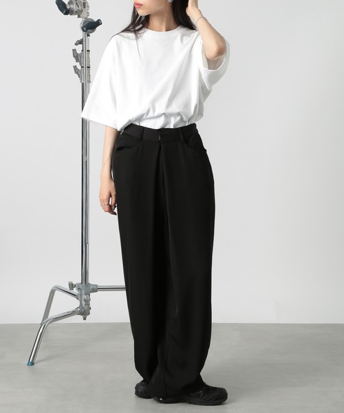 United Athle(ユナイテッドアスレ)の「1枚でも透けない!【United Athle】7.1オンス スーパーヘビーウェイトTシャツ 半袖無地T 厚手 4252(Tシャツ/カットソー・メンズ・ホワイト/ブラック/グレー/ネイビー/ライトオリーブ/スミクロ/キャメル・M/L/XL/S)」の16枚目の写真