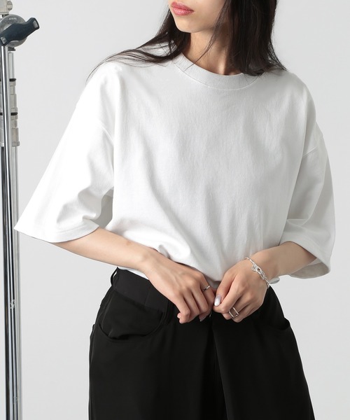 United Athle(ユナイテッドアスレ)の「1枚でも透けない!【United Athle】7.1オンス スーパーヘビーウェイトTシャツ 半袖無地T 厚手 4252(Tシャツ/カットソー・メンズ・ホワイト/ブラック/グレー/ネイビー/ライトオリーブ/スミクロ/キャメル・M/L/XL/S)」の13枚目の写真