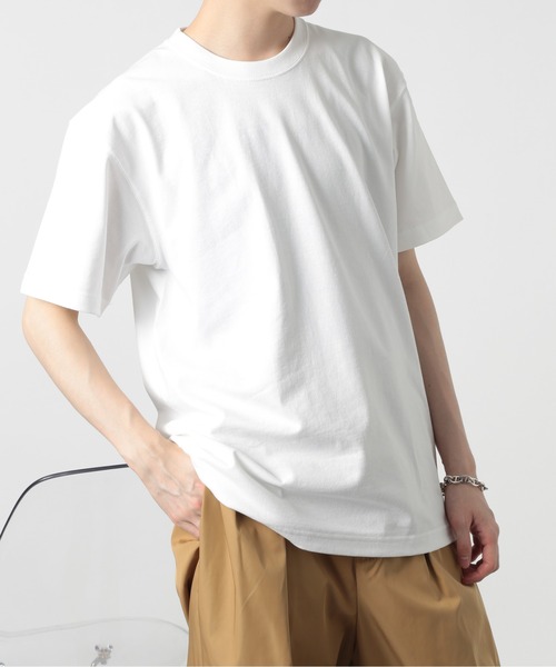 United Athle(ユナイテッドアスレ)の「1枚でも透けない!【United Athle】7.1オンス スーパーヘビーウェイトTシャツ 半袖無地T 厚手 4252(Tシャツ/カットソー・メンズ・ホワイト/ブラック/グレー/ネイビー/ライトオリーブ/スミクロ/キャメル・M/L/XL/S)」の9枚目の写真