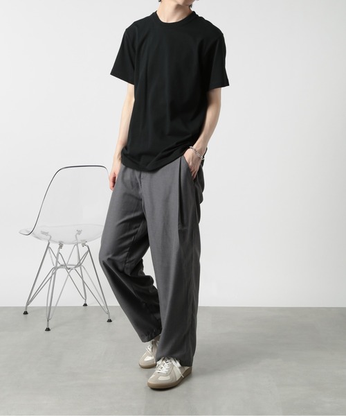 United Athle(ユナイテッドアスレ)の「1枚でも透けない!【United Athle】7.1オンス スーパーヘビーウェイトTシャツ 半袖無地T 厚手 4252(Tシャツ/カットソー・メンズ・ホワイト/ブラック/グレー/ネイビー/ライトオリーブ/スミクロ/キャメル・M/L/XL/S)」の22枚目の写真