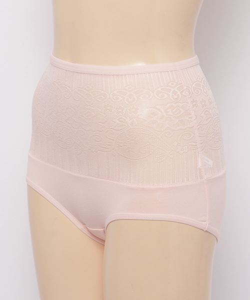 Lace Ladies(レースレディース)の「ハイウエスト レースショーツ(その他アンダーウェア/インナー・レディース・パープル/ベージュ/ブラック/ピンク・M/L/2XL/XL)」の5枚目の写真