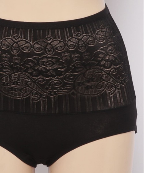 Lace Ladies(レースレディース)の「ハイウエスト レースショーツ(その他アンダーウェア/インナー・レディース・パープル/ベージュ/ブラック/ピンク・M/L/2XL/XL)」の12枚目の写真