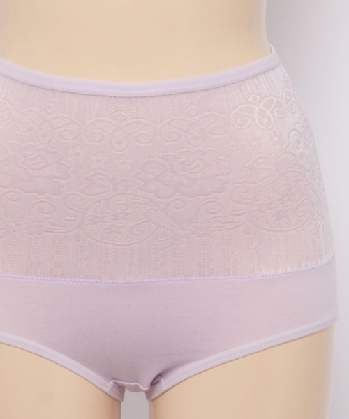 Lace Ladies(レースレディース)の「ハイウエスト レースショーツ(その他アンダーウェア/インナー・レディース・パープル/ベージュ/ブラック/ピンク・M/L/2XL/XL)」の10枚目の写真