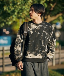 Tie Dye ビッグシルエット クルーネック スウェット