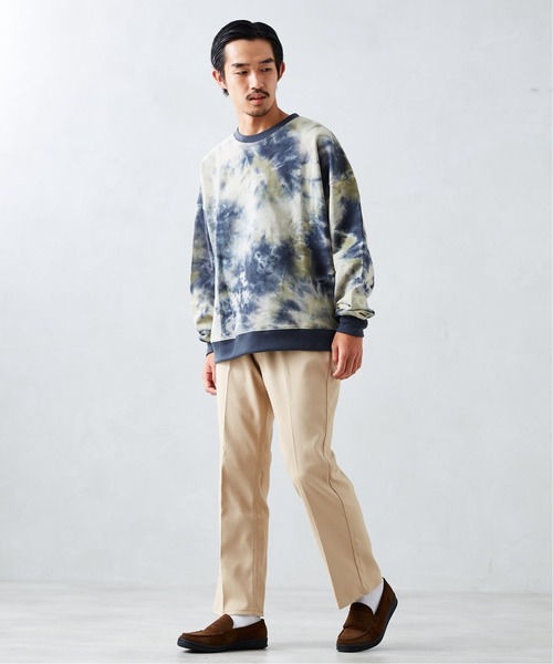 JOURNAL STANDARD(ジャーナルスタンダード)の「Tie Dye ビッグシルエット クルーネック スウェット(スウェット・メンズ・ホワイト/ブラック/ネイビー/カーキ・MEDIUM/LARGE/X-LARGE)」の19枚目の写真