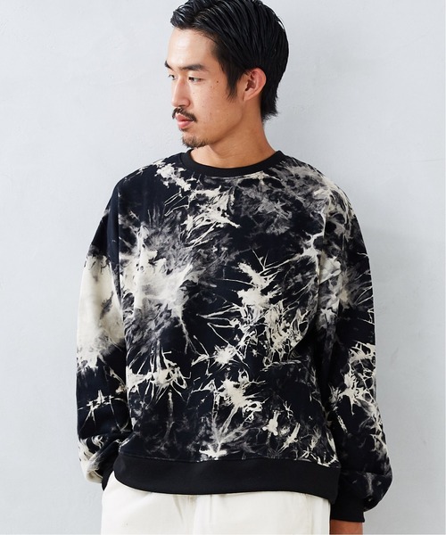 JOURNAL STANDARD(ジャーナルスタンダード)の「Tie Dye ビッグシルエット クルーネック スウェット(スウェット・メンズ・ホワイト/ブラック/ネイビー/カーキ・MEDIUM/LARGE/X-LARGE)」の14枚目の写真