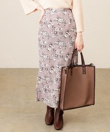 natural couture | 花柄マーメイドフレアスカート(スカート)