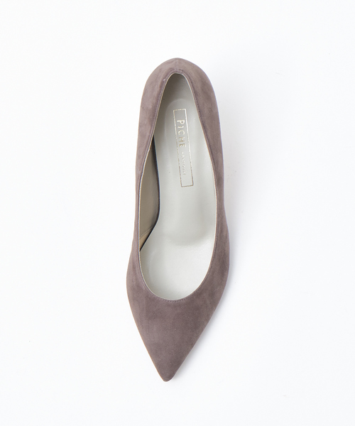 PICHE ABAHOUSE（ピシェ アバハウス）の「《CUSTOM》7cm最高パンプス　スタックヒール（パンプス・レディース・グレイッシュベージュ/ブラウン/その他/チャコールグレー/ブラック/グリーン/チョコ/グレー・39/34/33/37/40/36/38/35）」の11枚目の写真