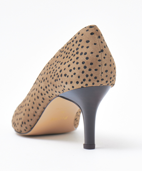 PICHE ABAHOUSE（ピシェ アバハウス）の「《CUSTOM》7cm最高パンプス　スタックヒール（パンプス・レディース・グレイッシュベージュ/ブラウン/その他/チャコールグレー/ブラック/グリーン/チョコ/グレー・39/34/33/37/40/36/38/35）」の12枚目の写真