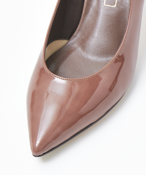 PICHE ABAHOUSE（ピシェ アバハウス）の「《CUSTOM》7cm最高パンプス　スタックヒール（パンプス・レディース・グレイッシュベージュ/ブラウン/その他/チャコールグレー/ブラック/グリーン/チョコ/グレー・39/34/33/37/40/36/38/35）」の14枚目の写真