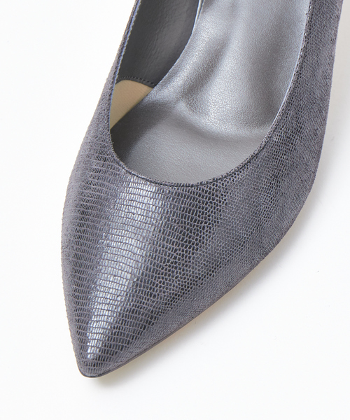 PICHE ABAHOUSE（ピシェ アバハウス）の「《CUSTOM》7cm最高パンプス　スタックヒール（パンプス・レディース・グレイッシュベージュ/ブラウン/その他/チャコールグレー/ブラック/グリーン/チョコ/グレー・39/34/33/37/40/36/38/35）」の16枚目の写真