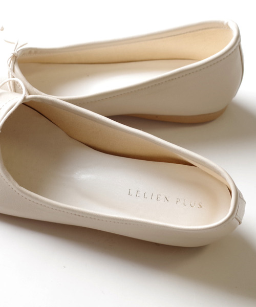 AmiAmi（アミアミ）の「やわらか甲深バレエシューズ/バレエパンプス（バレエシューズ・レディース・ブラック/アイボリー/パイソン・35/36/37/38/39/40）」の17枚目の写真