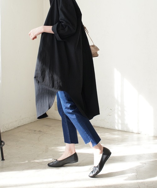 AmiAmi（アミアミ）の「やわらか甲深バレエシューズ/バレエパンプス（バレエシューズ・レディース・ブラック/アイボリー/パイソン・35/36/37/38/39/40）」の6枚目の写真