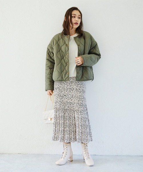 Heather（ヘザー）の「ガラプリーツロングスカート　917865（スカート・レディース・ホワイト系その他/ブラック系その他/ブラック系その他2・FREE）」の10枚目の写真