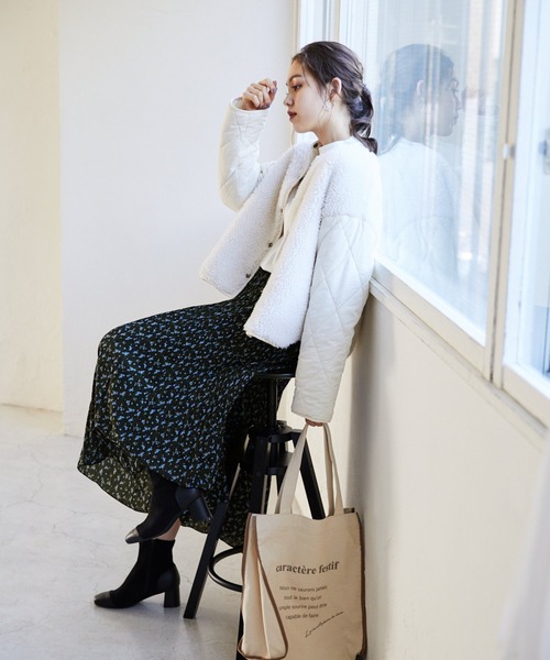 Heather（ヘザー）の「ガラプリーツロングスカート　917865（スカート・レディース・ホワイト系その他/ブラック系その他/ブラック系その他2・FREE）」の13枚目の写真